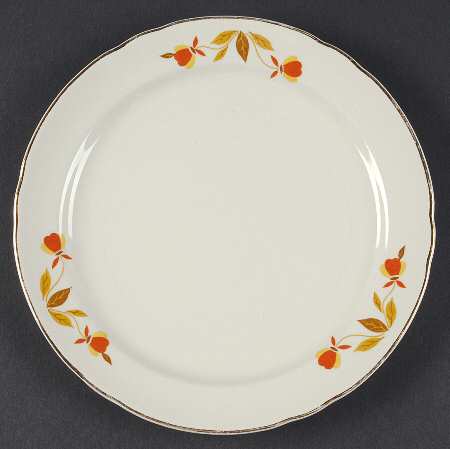Autumn Leaf Salad Plate