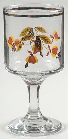 Autumn Leaf 8 Oz Glassware Wine