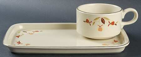 Autumn Leaf Soup Mug & Sandwich Set