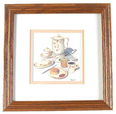 Autumn Leaf Framed "Another Day" Print