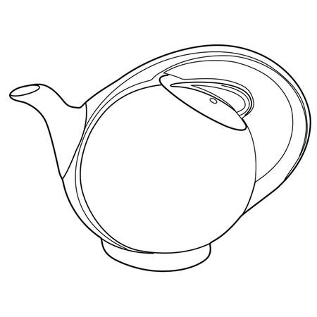 Blue Garden Airflow Teapot & Lid