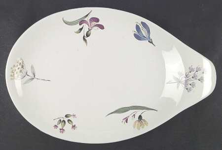 Bouquet 17" Oval Serving Platter