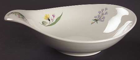 Bouquet Lugged Soup Bowl