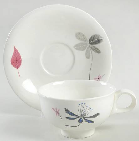 Caprice Footed Cup & Saucer Set