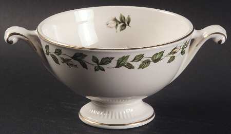 Cameo Rose Sugar Bowl No Lid