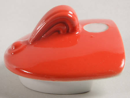 Chinese Red Lid for Hook Cover Teapot