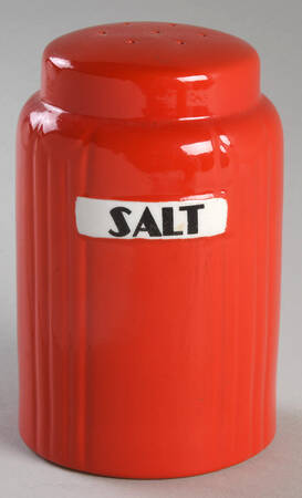 Chinese Red Novelty Radiance Salt Shaker