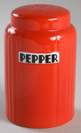 Chinese Red Novelty Radiance Pepper Shaker