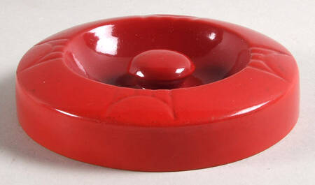 Chinese Red Lid for Radiance Tea Canister