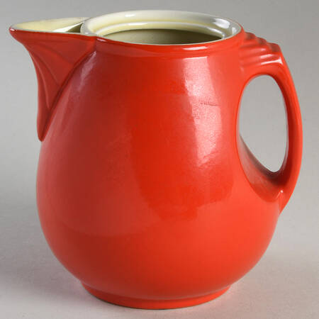 Chinese Red Sundial Syrup with Lid, No Lid