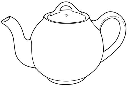 Chinese Red 12 Ounce French Teapot & Lid