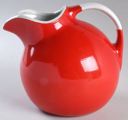 Chinese Red 64 Oz Ball Jug