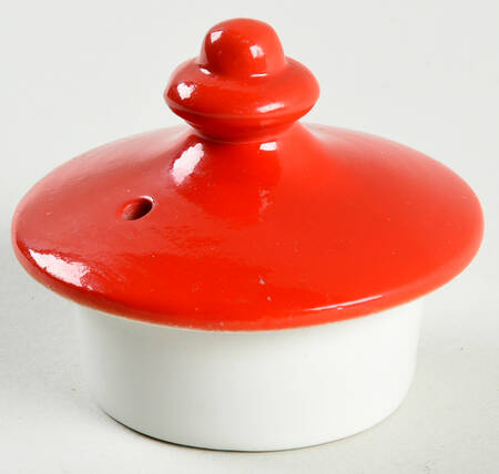 Chinese Red Lid for Philadelphia Teapot