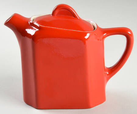 Chinese Red Tea for Two Hot Water Pot & Lid