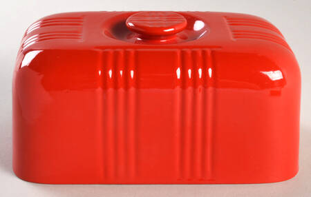 Chinese Red Lid for Zephyr 1 Lb Butter