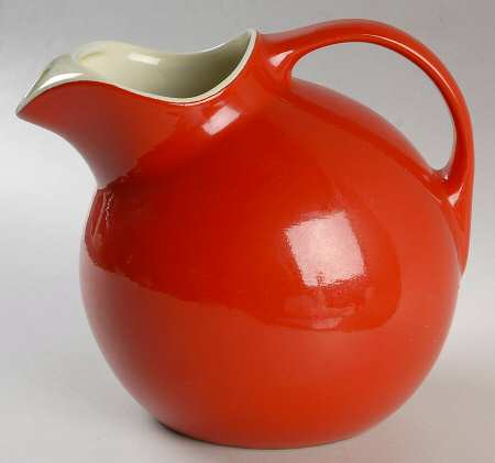 Chinese Red 36 Oz Ball Jug
