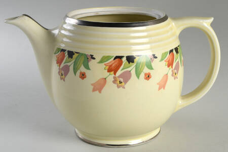 Crocus Five Band Coffee Pot No Lid