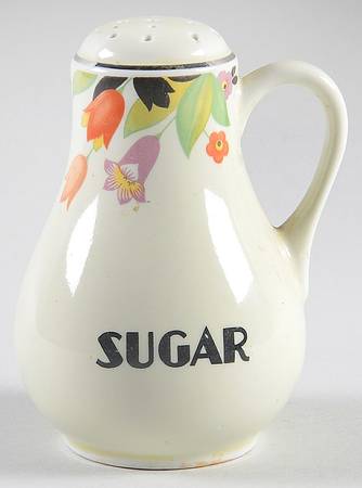 Crocus Handled Sugar Shaker