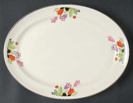 Crocus 13" Oval Serving Platter