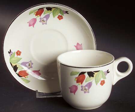 Crocus St Denis Cup & Saucer Set