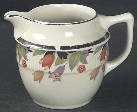 Crocus Medallion Creamer