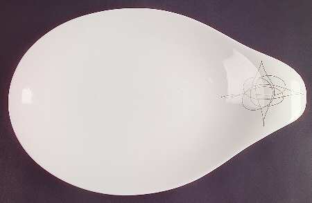 Fantasy (Eva Zeisel) 15" Oval Serving Platter by Hall