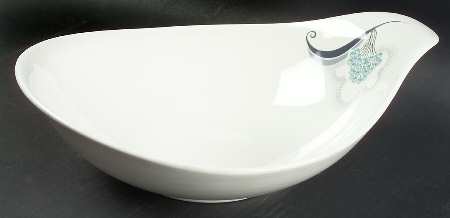 Flair 11" Lugged Oval Baker/Vegetable Bowl