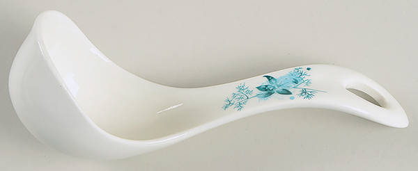 Frost Flowers Gravy Ladle Solid Piece