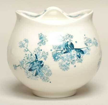 Frost Flowers Sugar Bowl & Lid