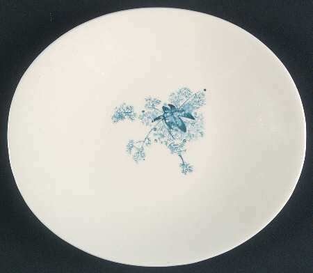Frost Flowers Bread & Butter Plate