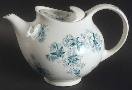 Frost Flowers Teapot & Lid