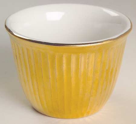 Golden Glo Custard Cup
