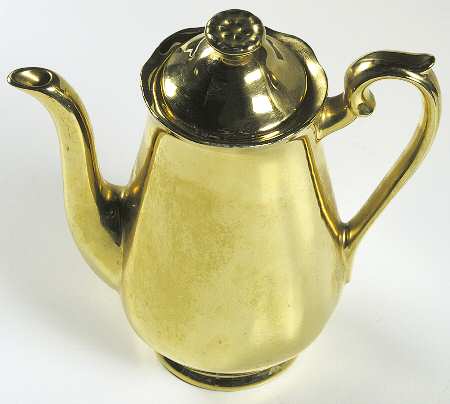 Golden Glo Mini Coffee Pot & Lid