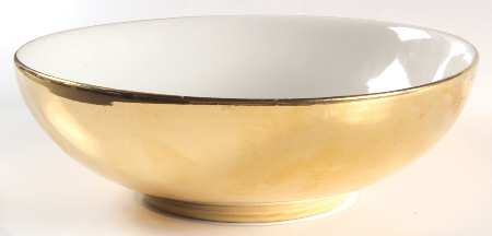 Golden Glo 9" Salad Serving Bowl