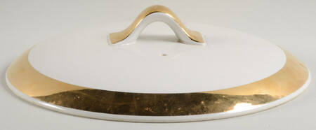 Gold Lace Lid for 2.5 Qt Round Casserole