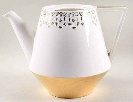 Gold Lace Coffee Pot No Lid