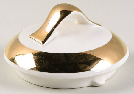 Gold Lace Lid for Coffee Pot