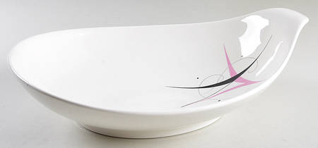 Harlequin 14" Large Salad Serving Bowl