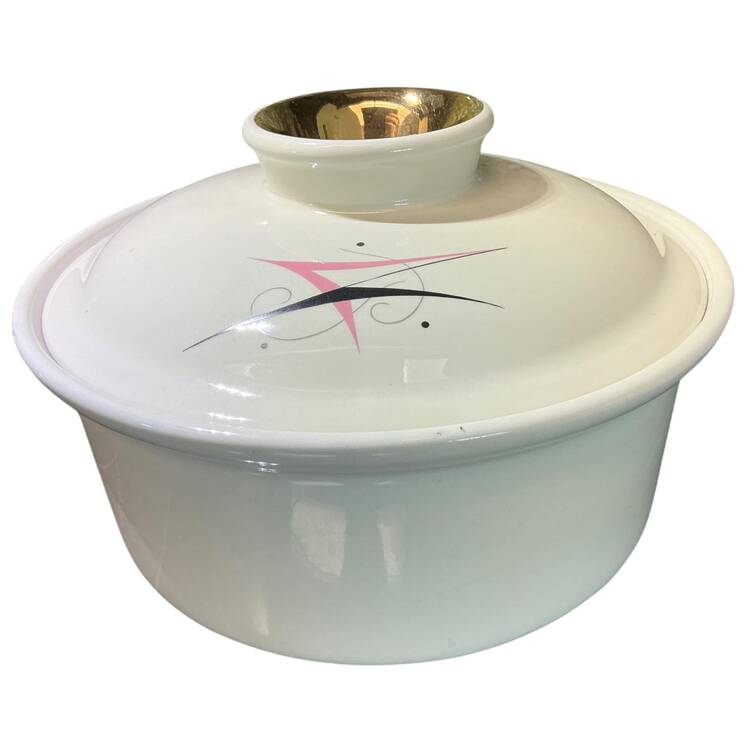 Harlequin 2 Qt Round Covered Casserole