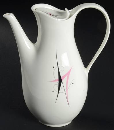 Harlequin Coffee Pot & Lid