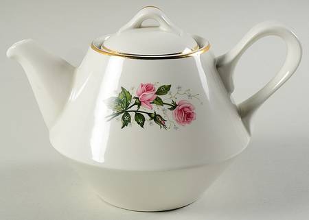 Heather Rose Flare Teapot & Lid
