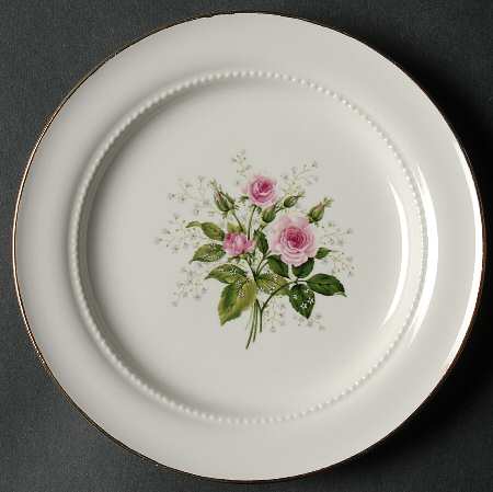 Heather Rose Bread & Butter Plate