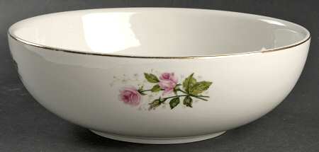 Heather Rose 9" Salad Serving Bowl