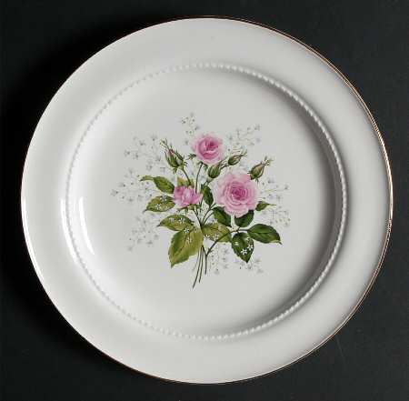 Heather Rose Breakfast Plate