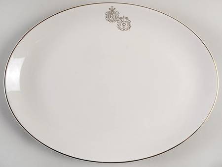 Rx Decoration 13" Oval Serving Platter
