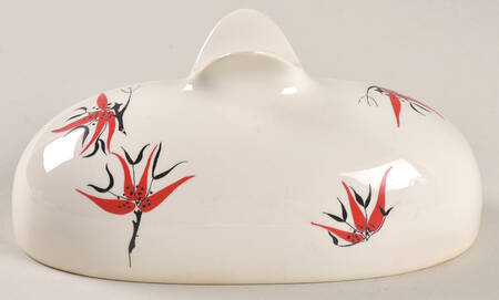 Holiday Lid for 1/4 Lb Winged Butter