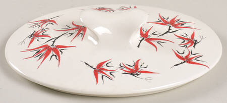 Holiday Lid for 1.25 Quart Oval Covered Casserole