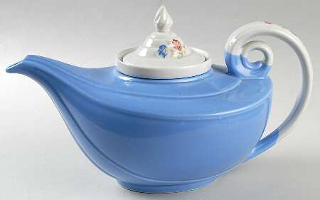 Morning Glory Aladdin Teapot & Lid w/Infuser