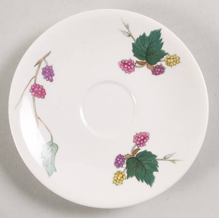 Mulberry Saucer for After Dinner Cup