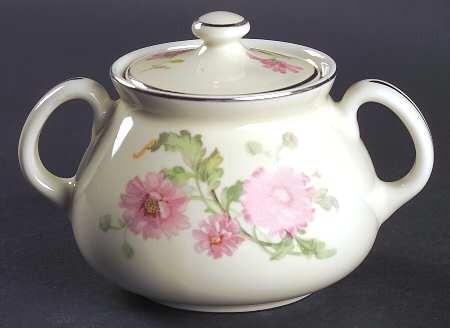 Mums Sugar Bowl & Lid